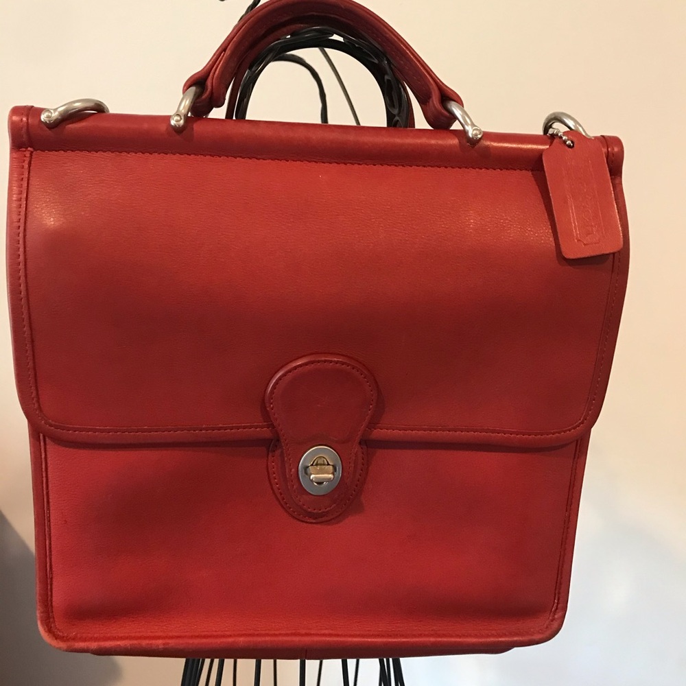 Coach Willis red bag